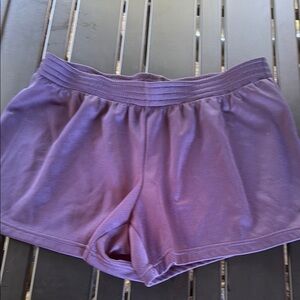 Danskin Women's Athletic Shorts in Deep Purple